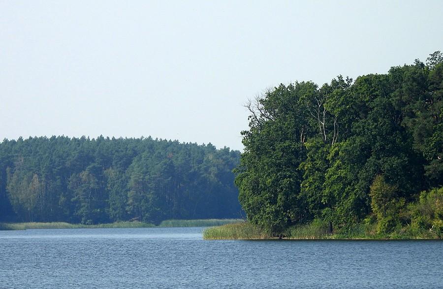Zbliżenie na jezioro