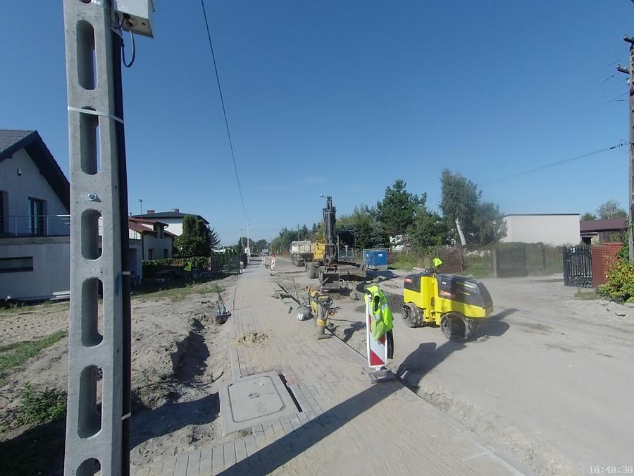 Ulica Klonowa w Koczargach
