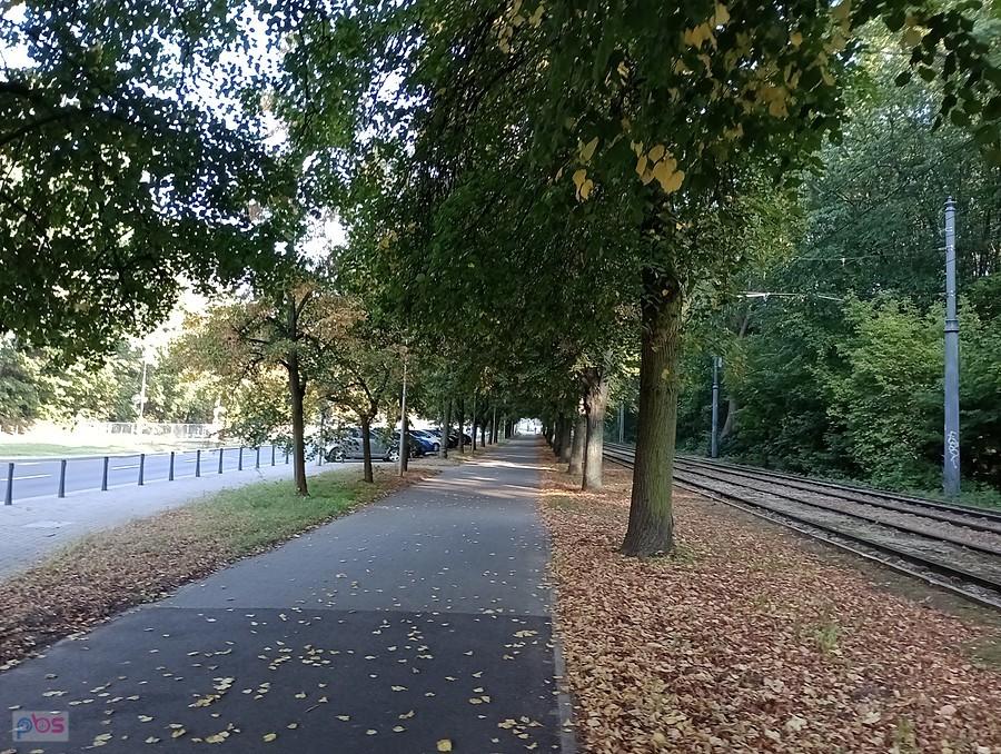 Pierwszy dzień jesieni na Marymonckiej