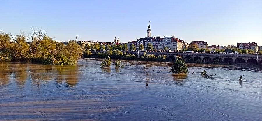 Odra w Głogowie