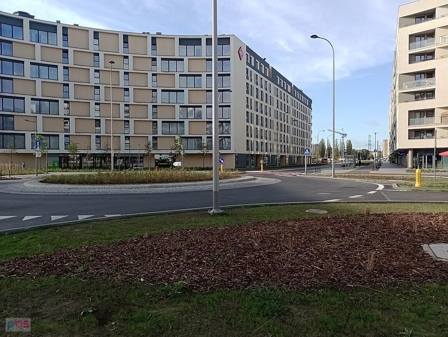 Nowe rondo na ulicy Posag 7 Panien