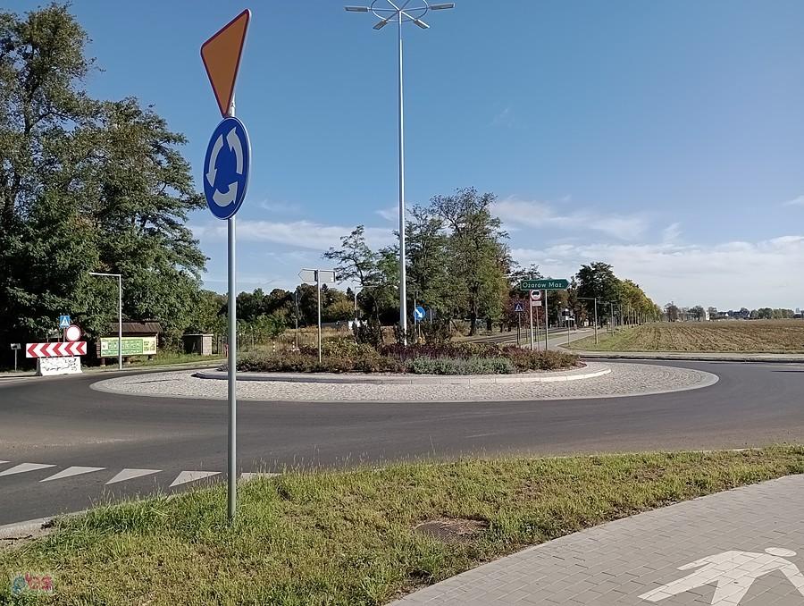 Nowe rondo w Strzykułach