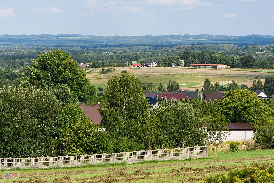Widoki z pogranicza miejscowości Pińczyce i Koclin