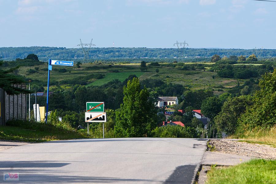 Widoki z pogranicza miejscowości Pińczyce i Koclin