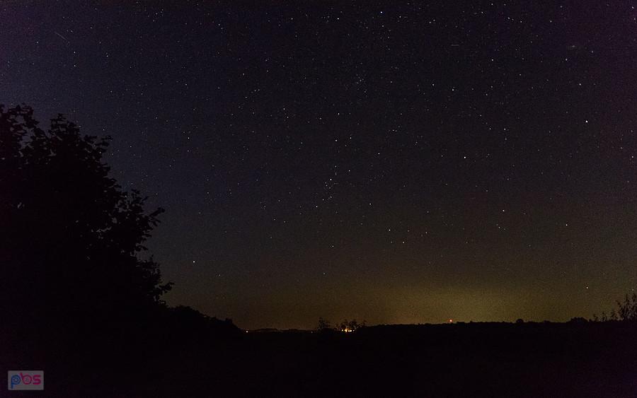 Nocne niebo w Przyłęku