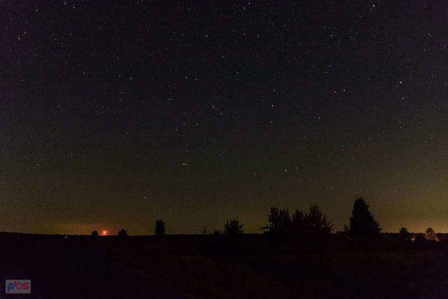 Nocne niebo w Przyłęku