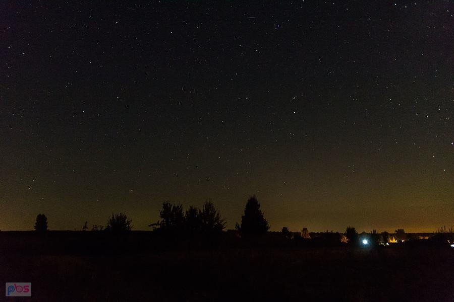 Nocne niebo w Przyłęku