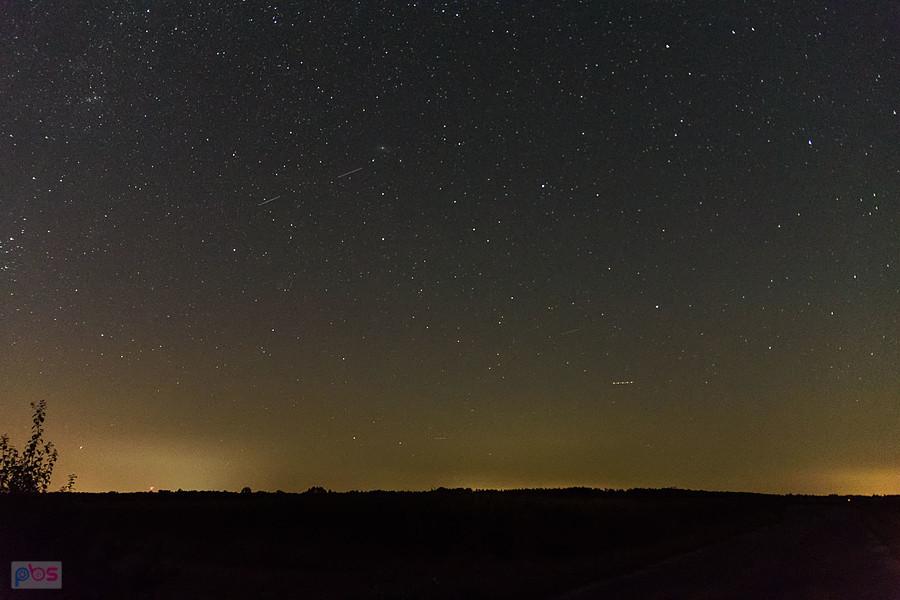 Nocne niebo w Przyłęku