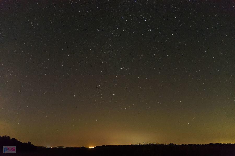 Nocne niebo w Przyłęku