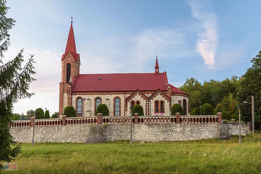 Łęka, Dąbrowa Górnicza - kościół Najświętszej Marii Panny Częstochowskiej