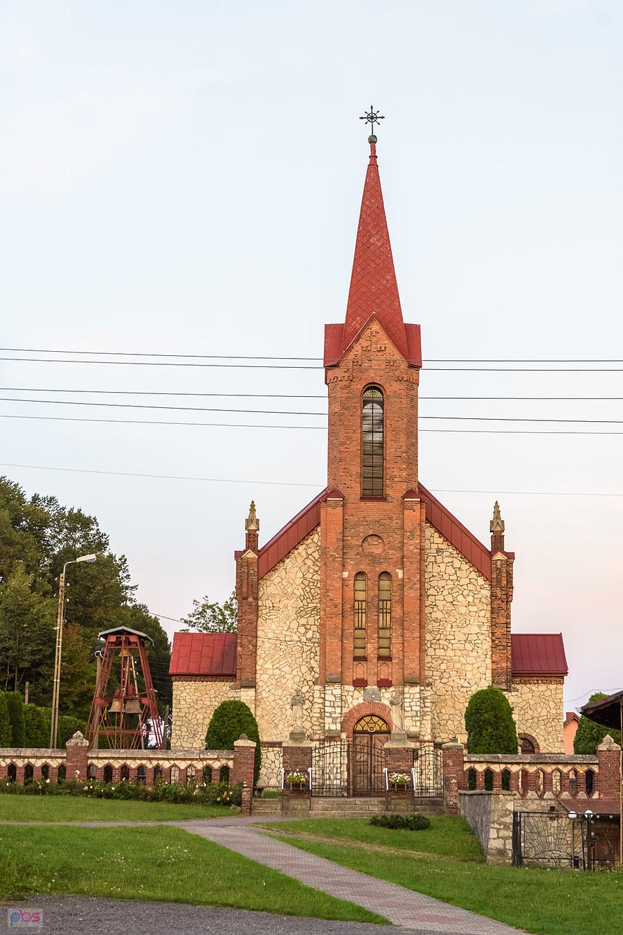 Łęka, Dąbrowa Górnicza - kościół Najświętszej Marii Panny Częstochowskiej