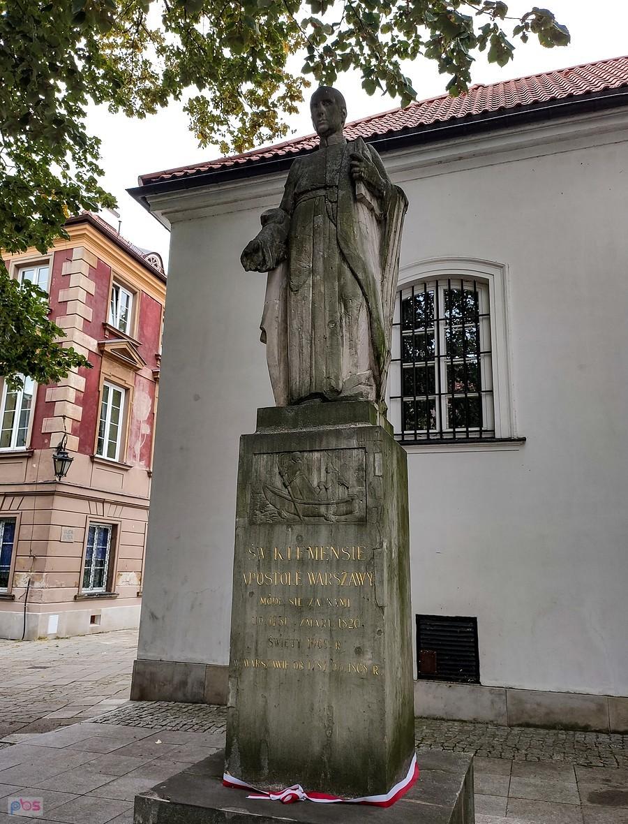 Św. Klemens Apostoł Warszawy importowany z Czech, a w zasadzie z Moraw