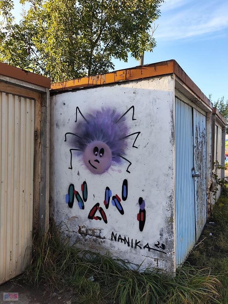 garaż na Stroszku