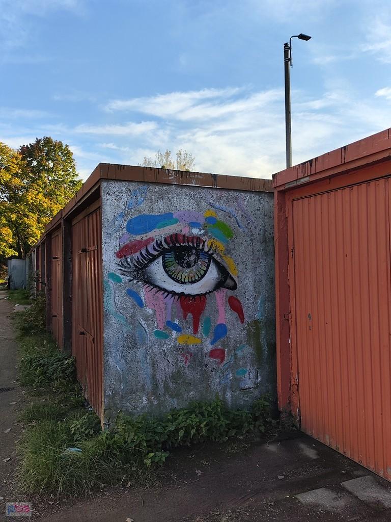 garaż na Stroszku