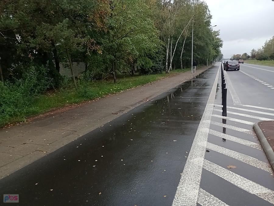 Przepchali studzienki, czy spadło mało deszczu?