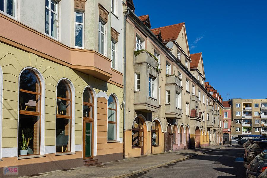Kamienice przy Placu Wolności w Prudniku