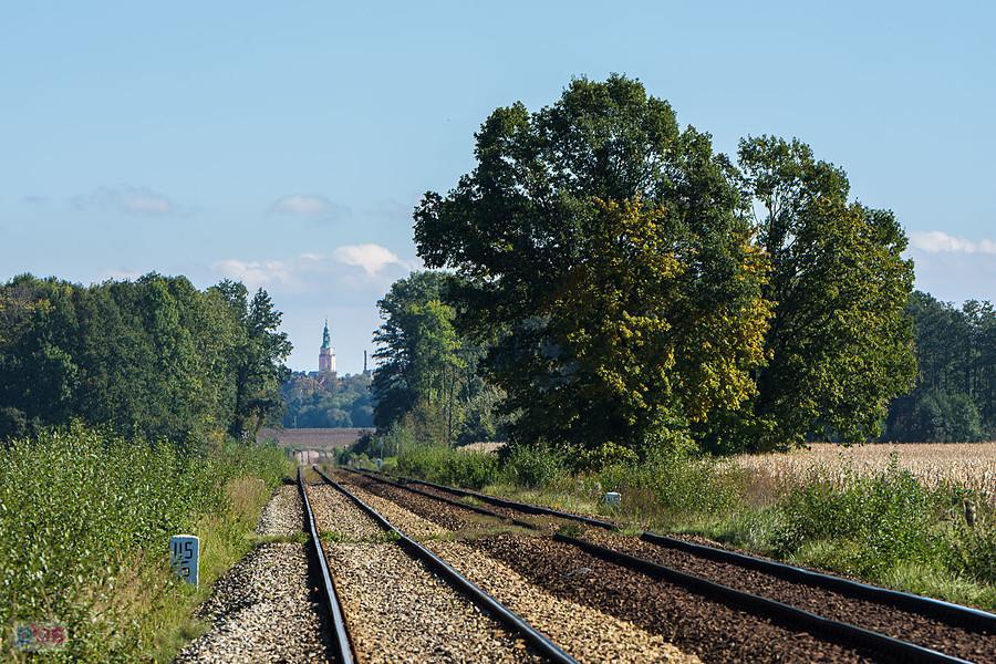 Łąka Prudnicka - Podsudecka Magistrala Kolejowa, szlak: Nowy Świętów - Prudnik