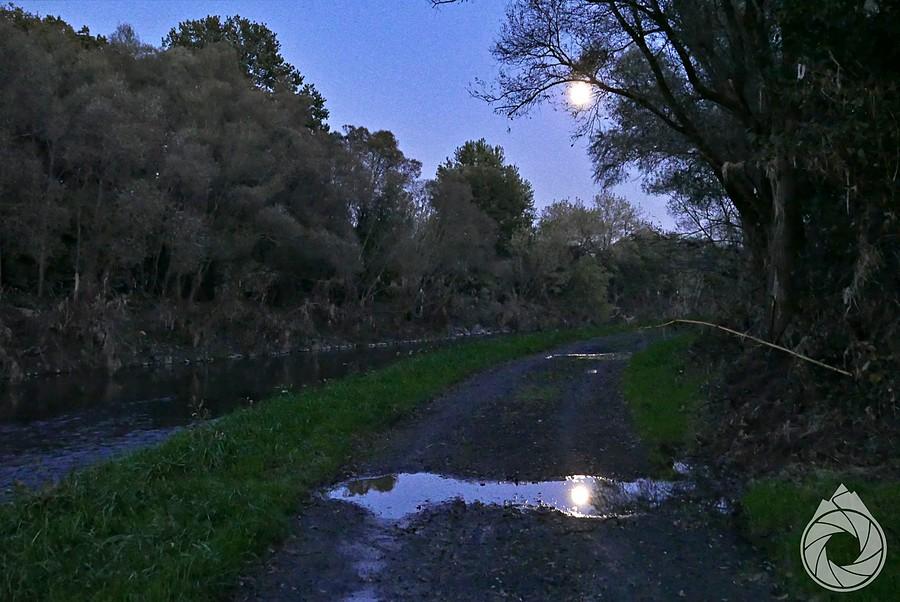 księżyc nad Olzą