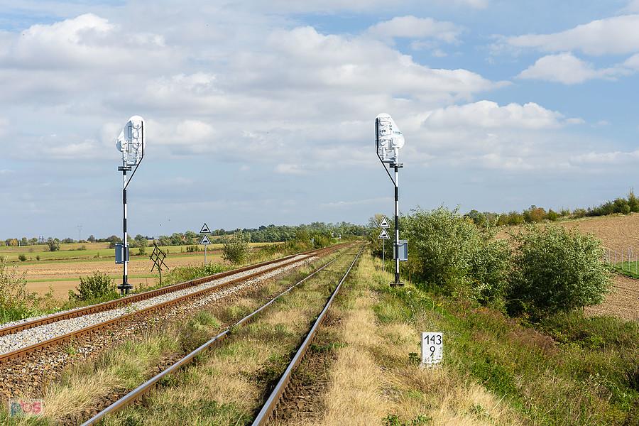 Pogranicze Sękowic i Jędrzychowa - linia kolejowa D29-137, szlak: Goświnowice - Nysa.
