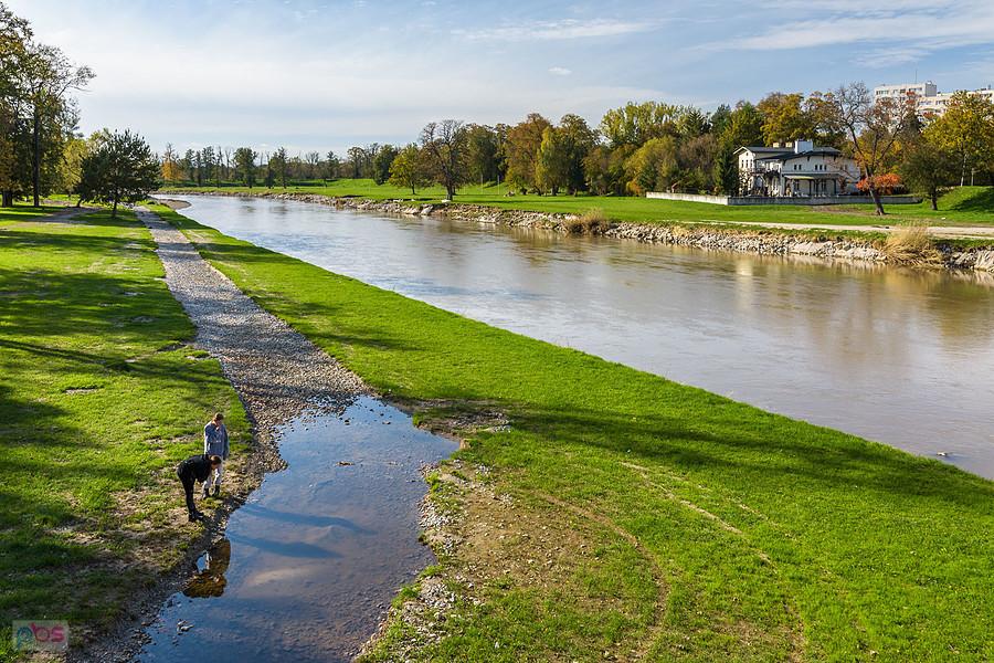 Nysa i Nysa Kłodzka - widok "pod prąd"