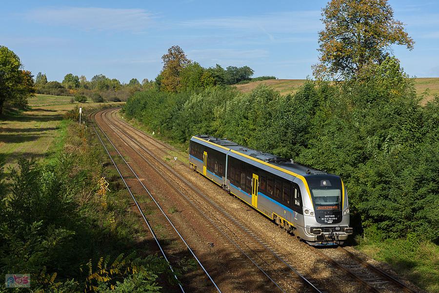 SA137-003 jako poc. Regio 64624 relacji: Brzeg - Kędzierzyn-Koźle jedzie linią D29-288 Brzeg - Nysa D29-288, pokonując odcinek po. Myśliczyn - Nysa.