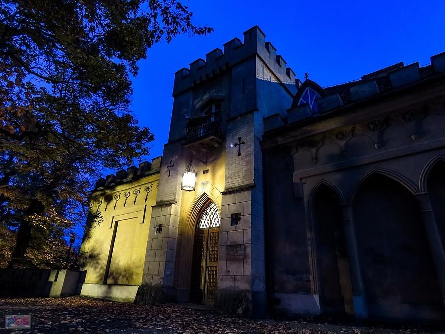 Pałacyk Szustra - widok od strony podjazdu