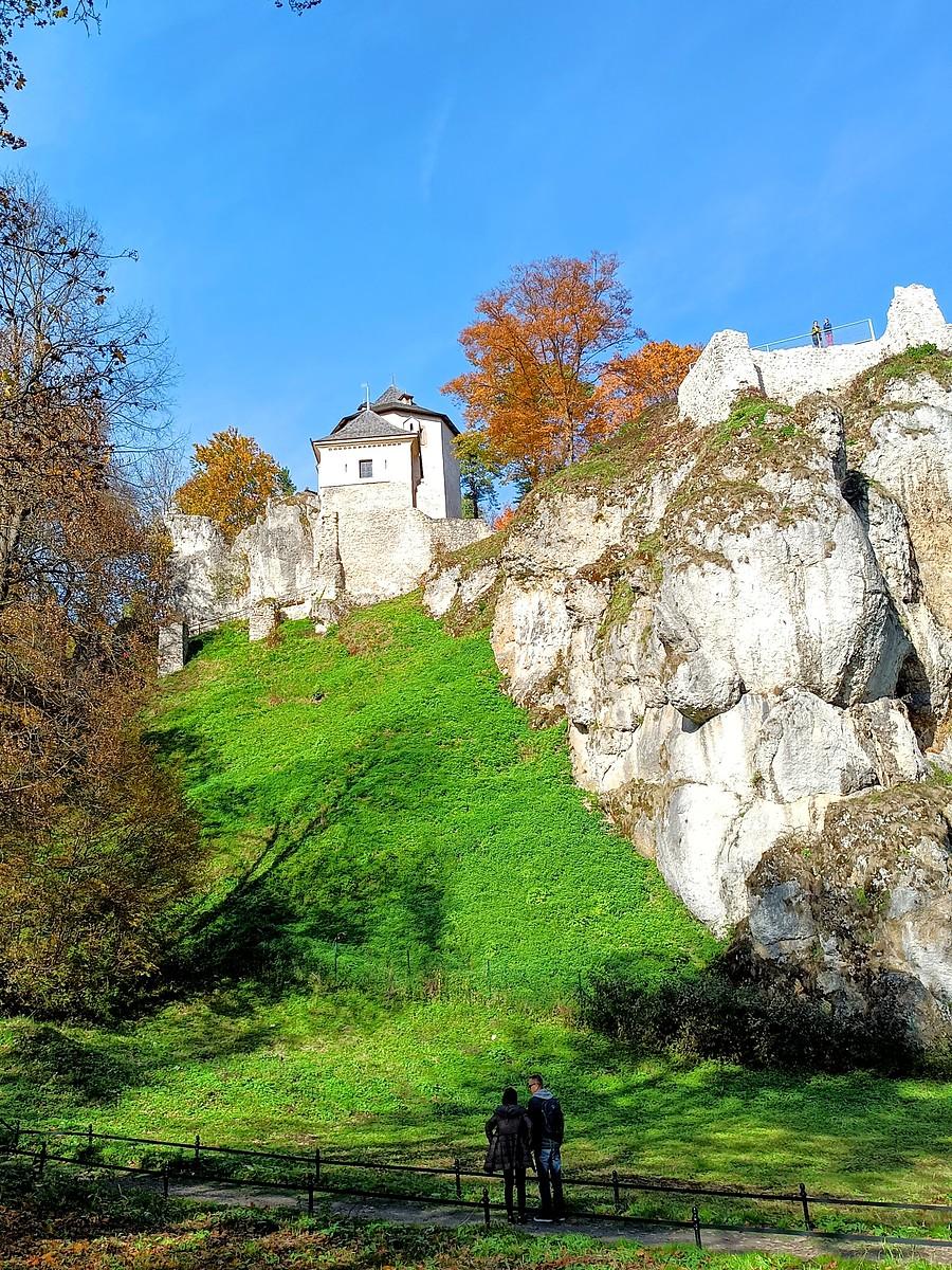 Zamek w Ojcowie.