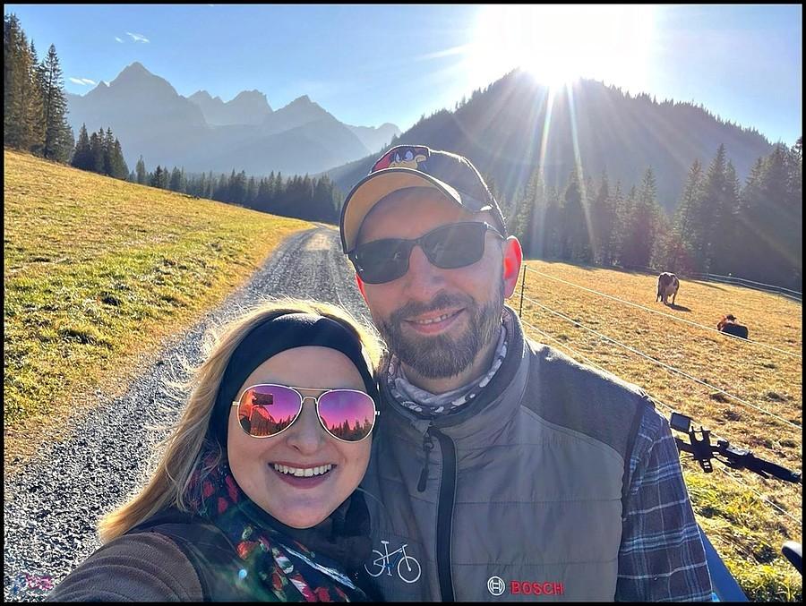 Tatry wysokie w tle