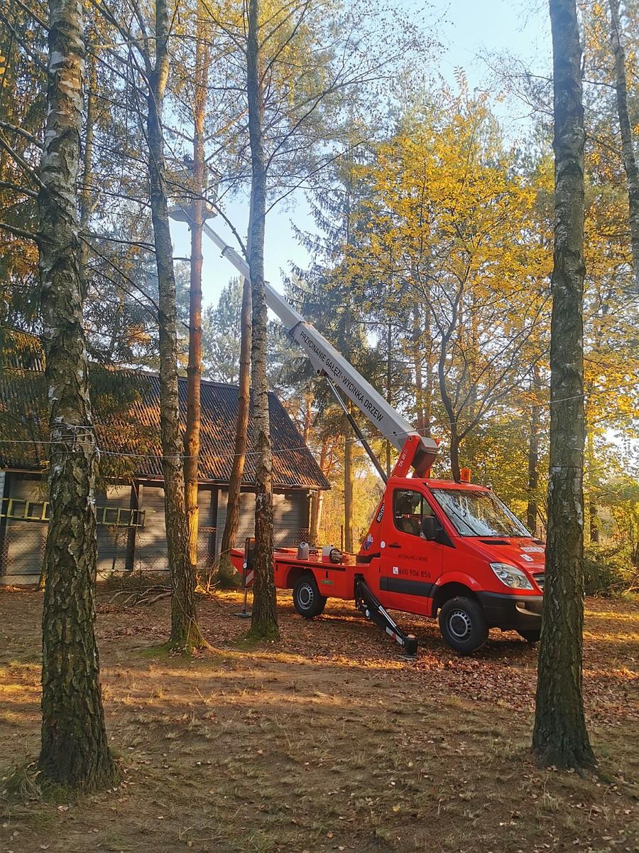 Prace na działce