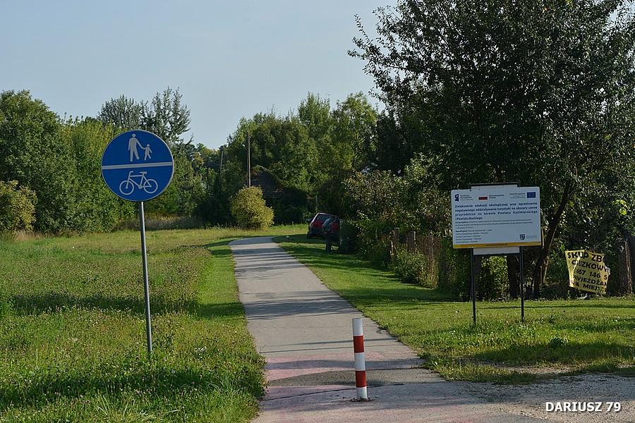 Koniecmosty - EuroVelo 11 (Początek dogi rowerowej w stronę Proszowic)