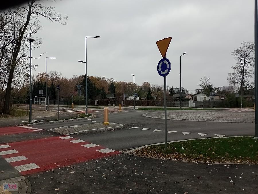 Drugie nowe rondo na końcu drogi