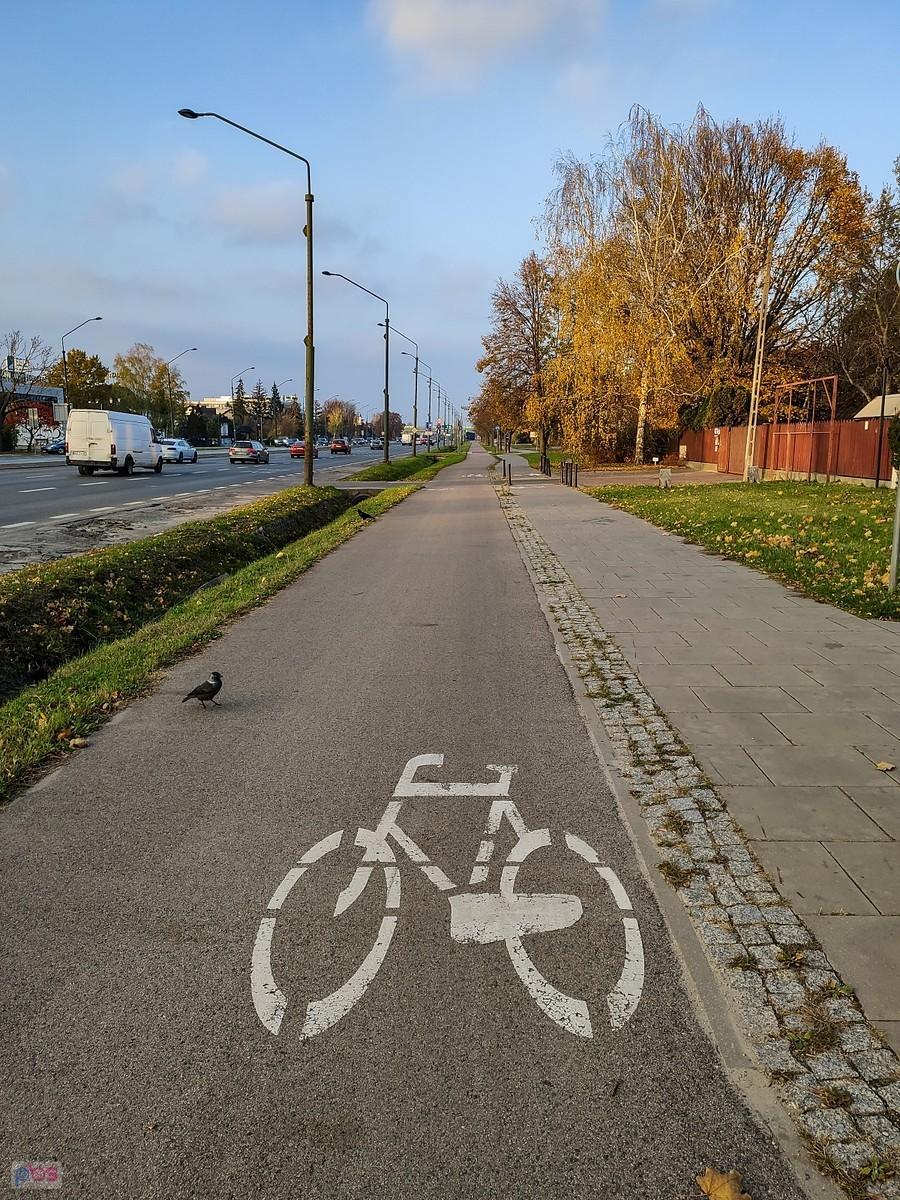 DDR-ka wzdłuż ul. Puławskiej