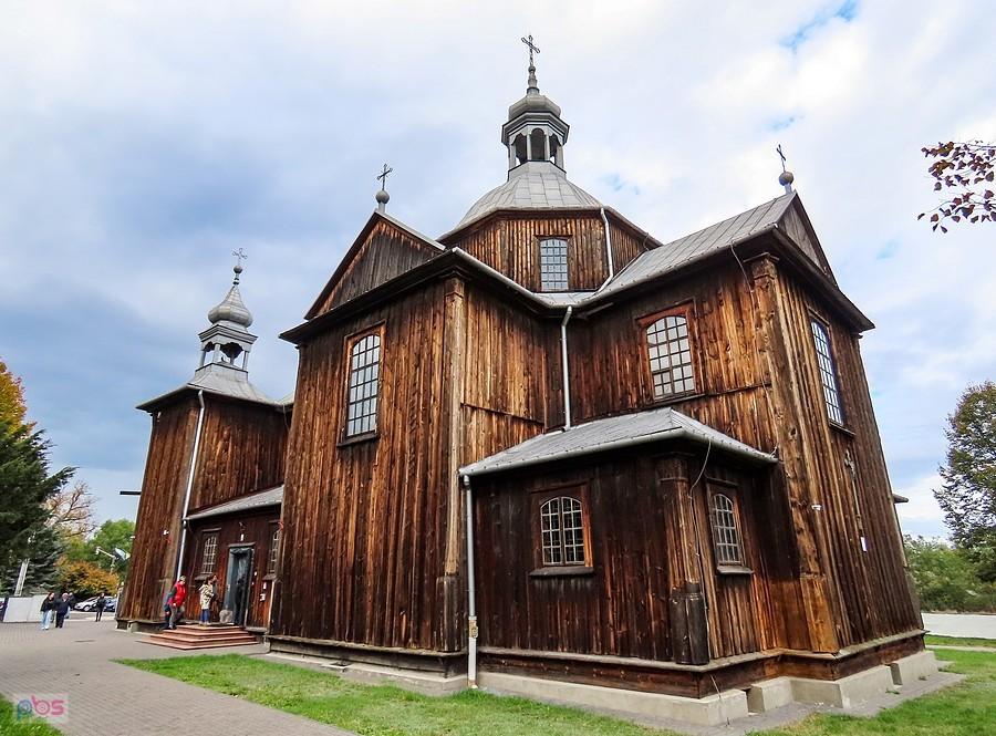 Mnichów - barokowy kościół drewniany z XVIII wieku