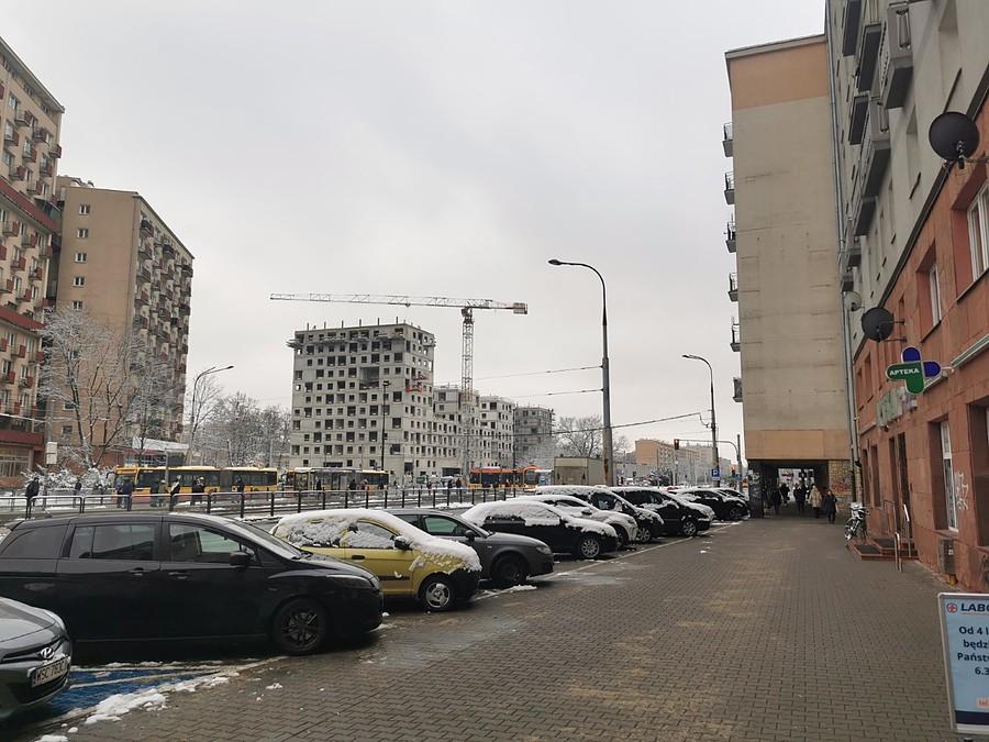 Budowa TBS Grójecka/Banacha