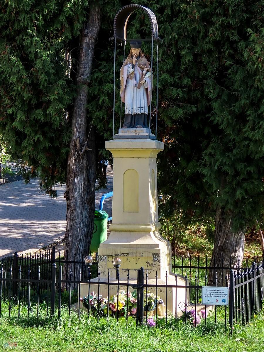 Święty Jan Nepomucen przy moście na Grajcarku