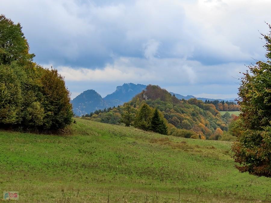 Widok w kierunku Pienin
