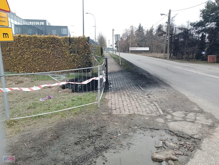 Miejsce wczorajszej akcji gaśniczej przy Transcolorze