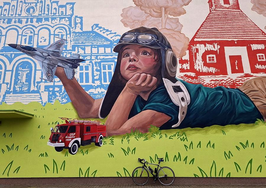 Muralowa rowerówka