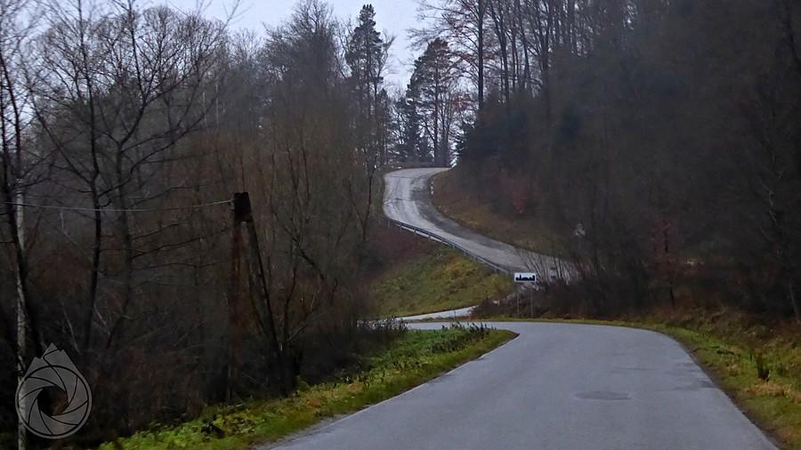 boczne drogi na sanockie lasy