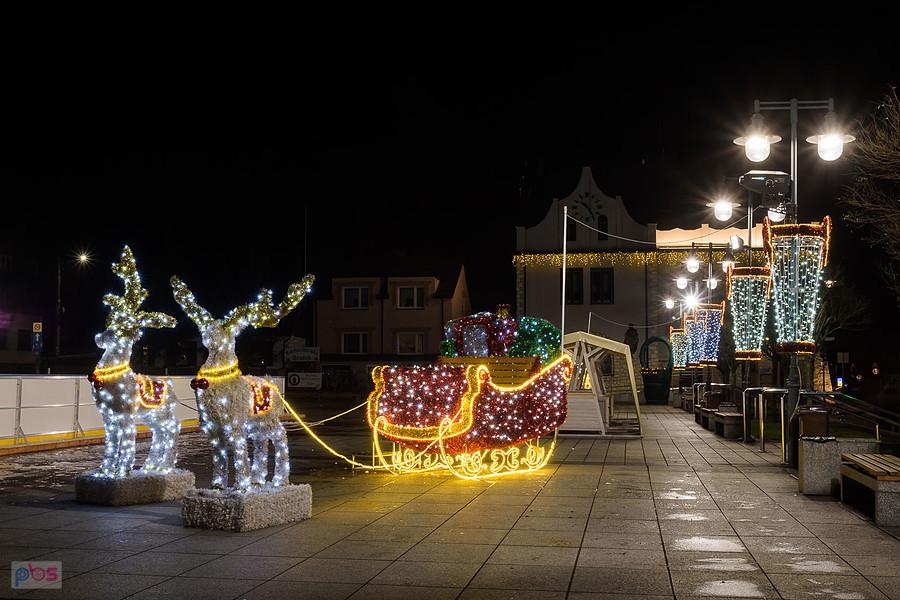 Świąteczny rynek w Olsztynie (pow. częstochowski)