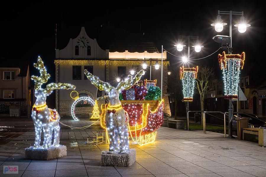 Świąteczny rynek w Olsztynie (pow. częstochowski)
