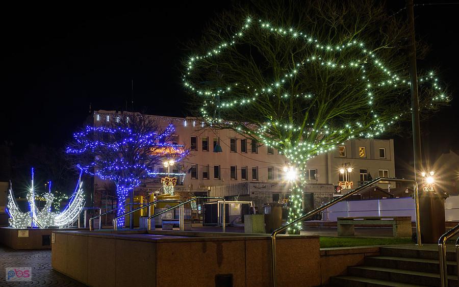 Świąteczny rynek w Olsztynie (pow. częstochowski)
