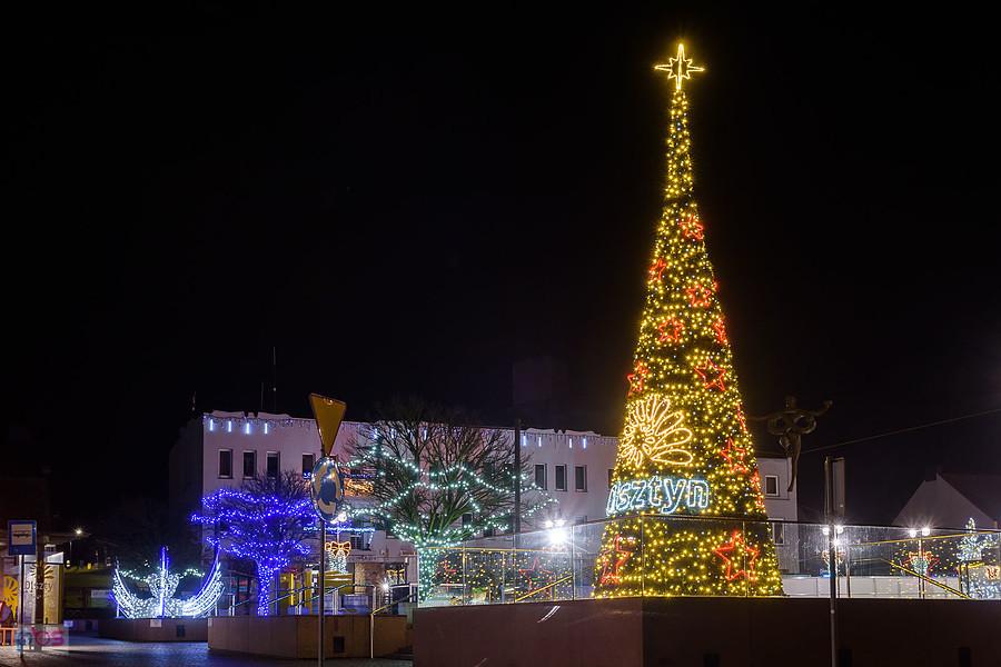 Świąteczny rynek w Olsztynie (pow. częstochowski)