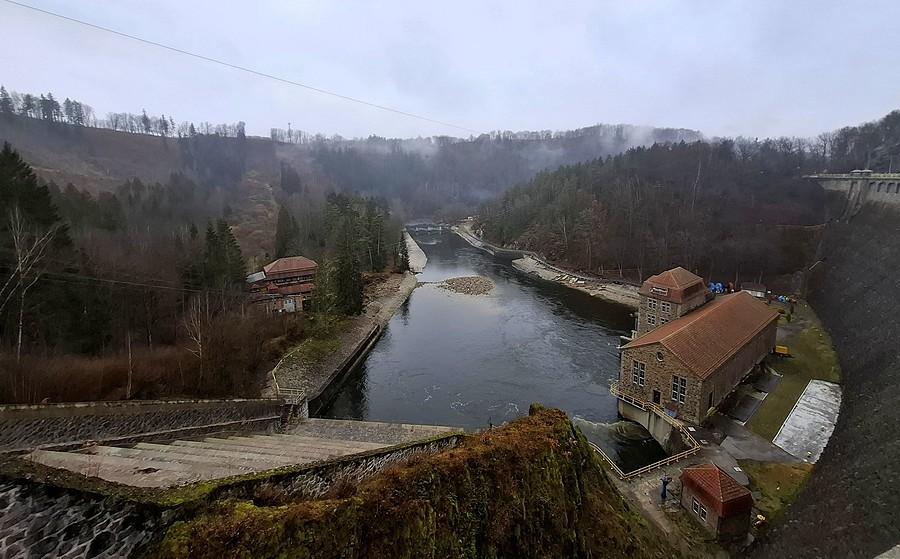 Zapora od strony południowej
