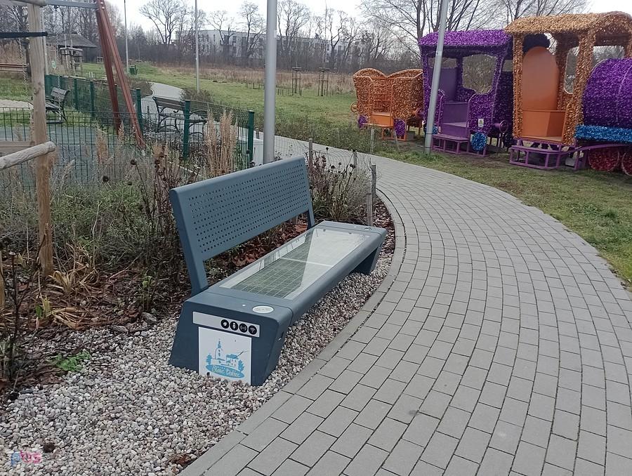 Ławeczka gminy Stare Babice
