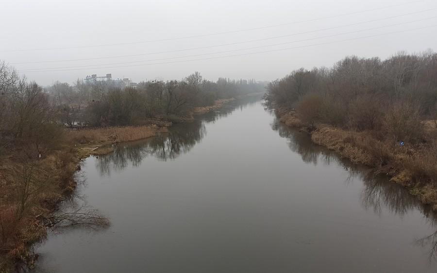 Ponura fota z Wartą - taki klimat panował tegoż dnia