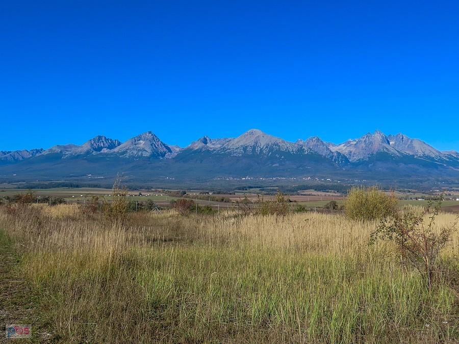 Widok z Velkej na Tatry