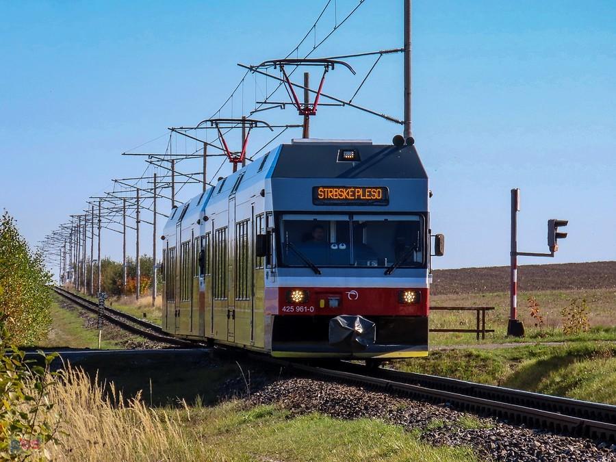 Niespodziewanie pojawiła się elektriczka z Popradu
