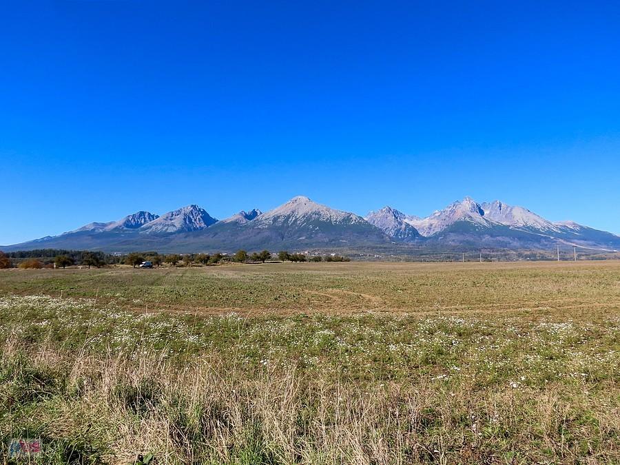 Tatry widok z Mlynicy