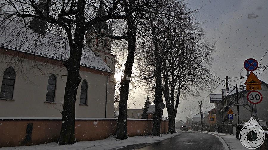 zabielony biały kościół w Białym Kościele